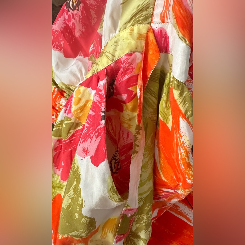 Antropologíe 100% Silk Lil Dress Size 2 1 - Picture 10 of 12